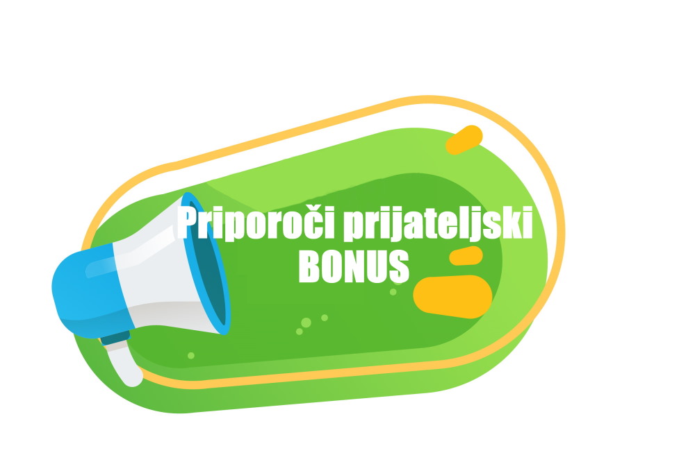 Priporoči prijateljski bonus